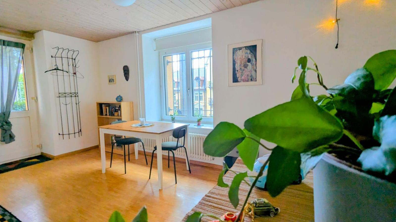 Appartement Urban Retreat - Cozy Studio With Private Patio à Zurich Extérieur photo